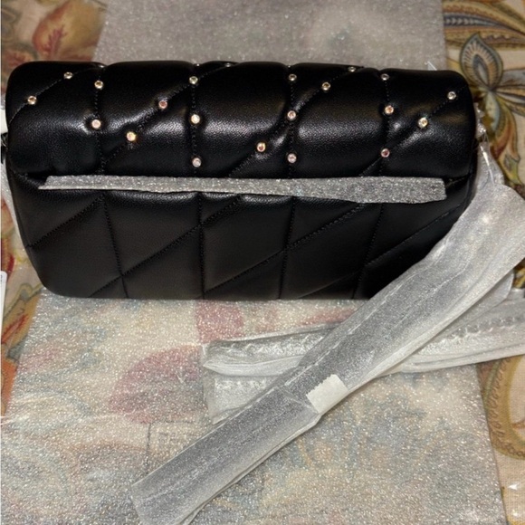 Coach Tabby Crossbody/Wristlet Pillow Quilting And Crystal Rivets NWT - Picture 7 of 16